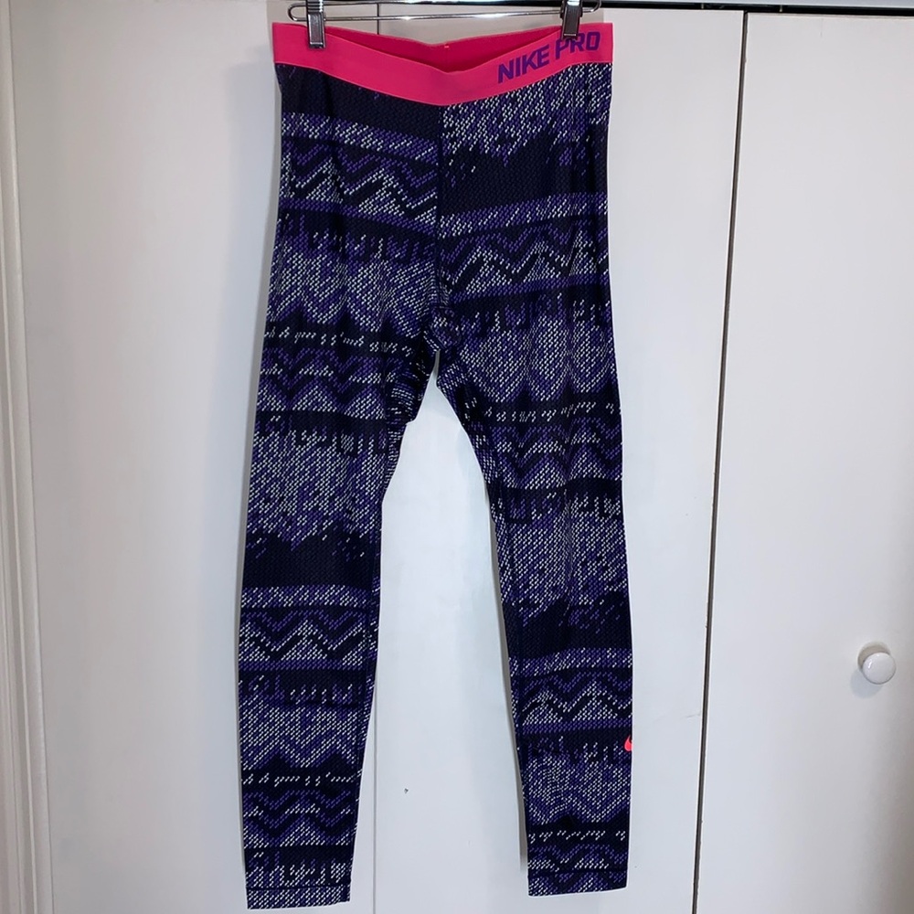Nike pro joggers